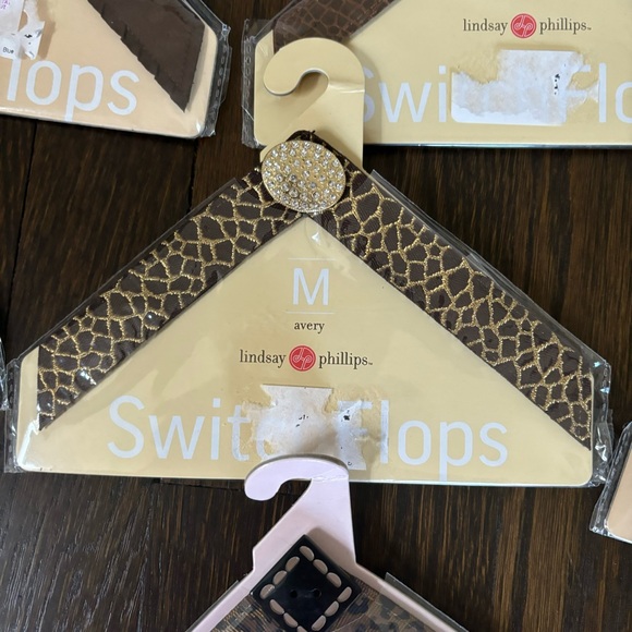 Lot 7 Switch Flops Medium 7/8 Lindsay Phillips Straps For Switch Flips - Picture 6 of 8